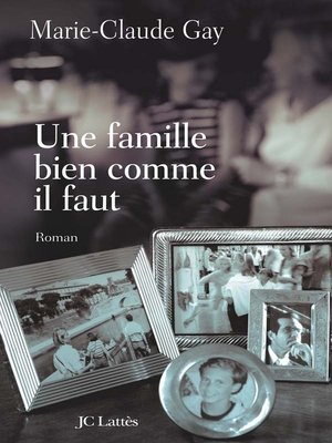 cover image of Une famille bien comme il faut